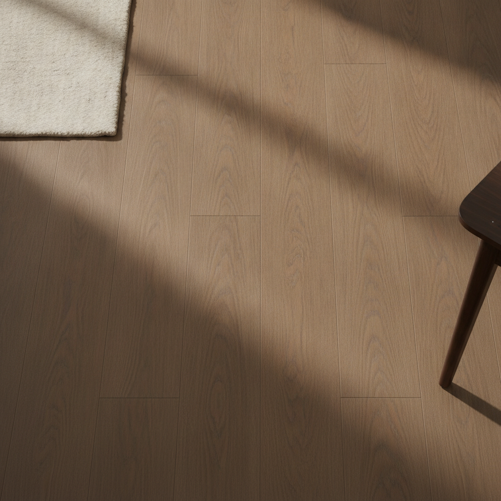 Designboden aus Vinyl in warmer Holzoptik
