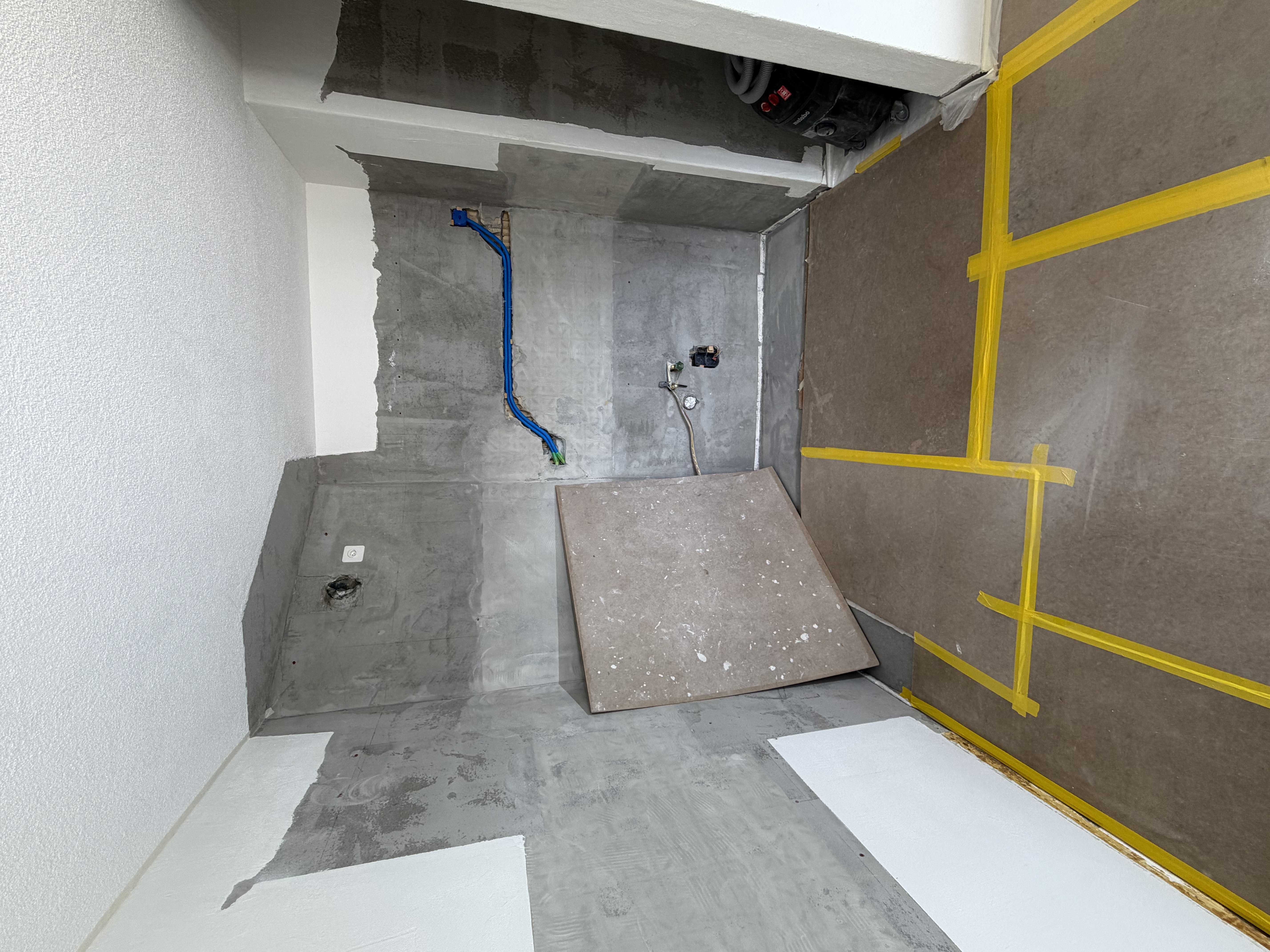 Umbau und Renovation – Rohbau Badezimmer